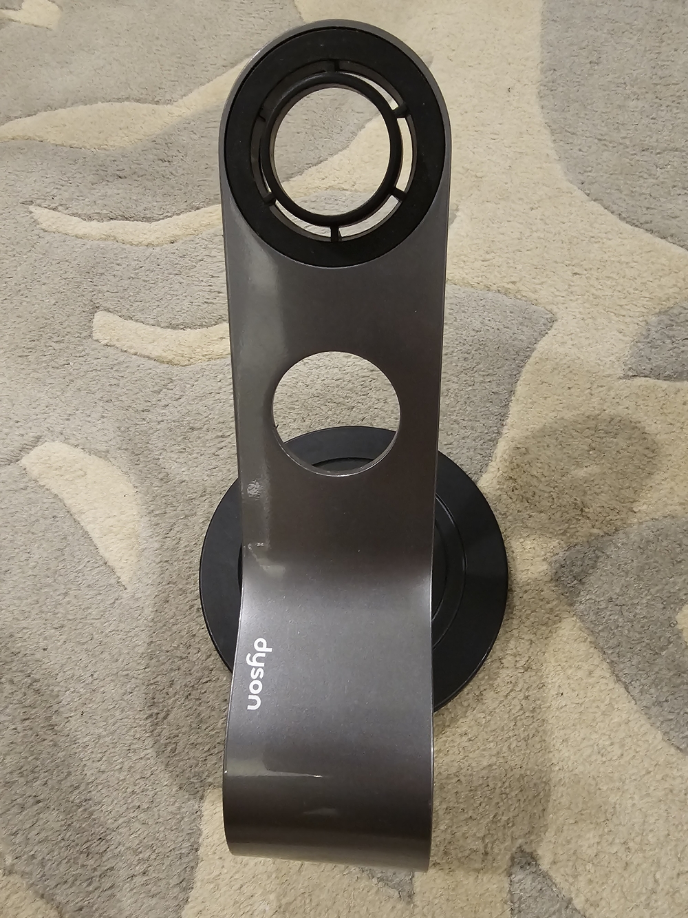 Dyson Dark Gray Hair Dryer Stand